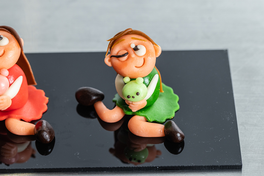 【洋6部】学生実技 マジパン細工 第1位